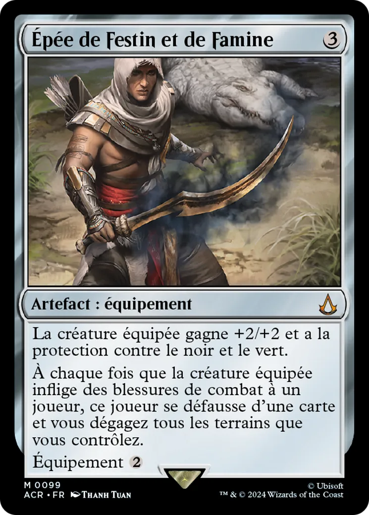 Épée de Festin et de Famine — Assassin's Creed — Magic: The Gathering