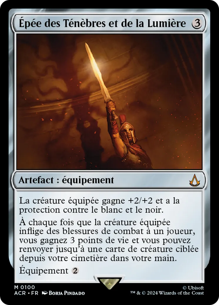 Épée des Ténèbres et de la Lumière — Assassin's Creed — Magic: The Gathering
