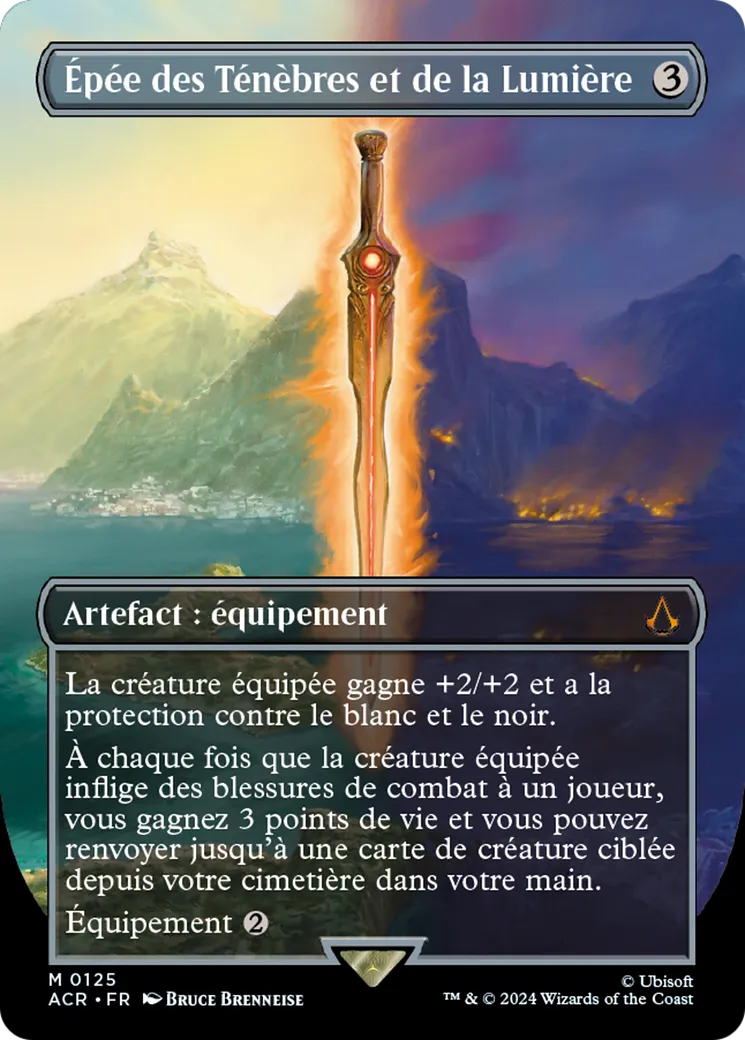 Épée des Ténèbres et de la Lumière — Assassin's Creed — Magic: The Gathering