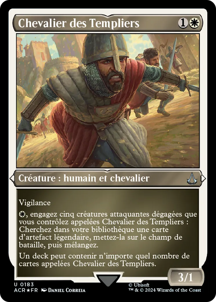 Chevalier des Templiers — Assassin's Creed — Magic: The Gathering