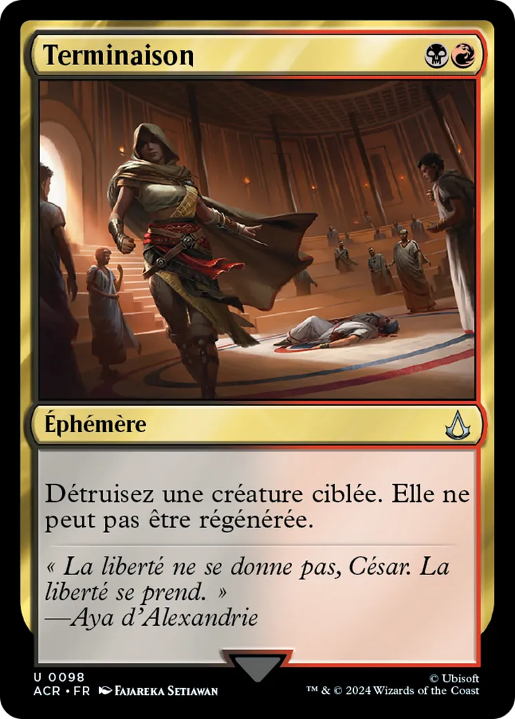 Terminaison — Assassin's Creed — Magic: The Gathering
