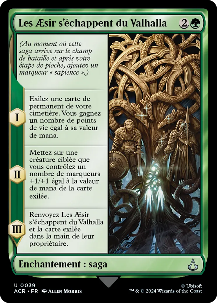 Les Aesir s'échappent du Valhalla from Assassin's Creed - Magic: The Gathering