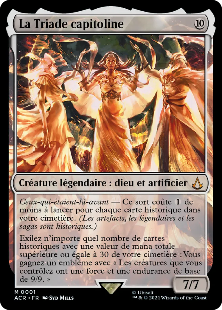 La Triade capitoline — Assassin's Creed — Magic: The Gathering