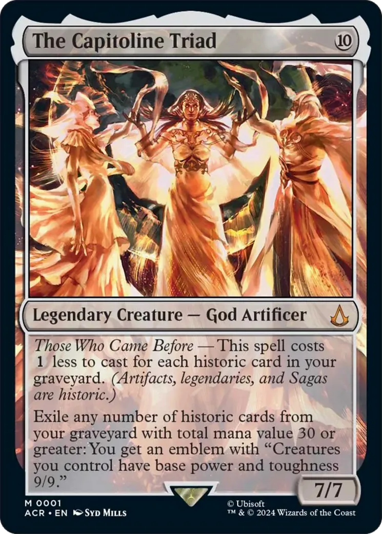 The Capitoline Triad — Assassin's Creed — Magic: The Gathering