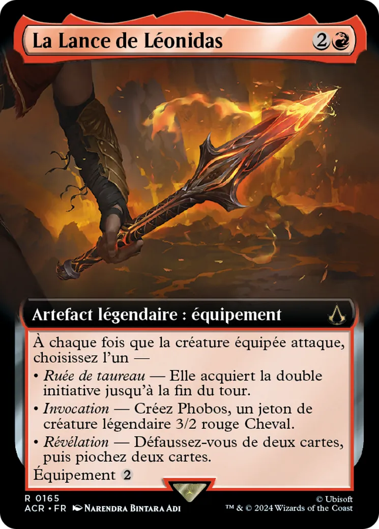 La Lance de Léonidas — Assassin's Creed — Magic: The Gathering
