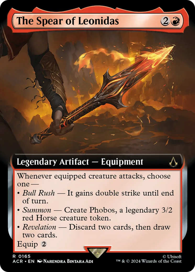 The Spear of Leonidas from Assassin's Creed - Magic: The Gathering