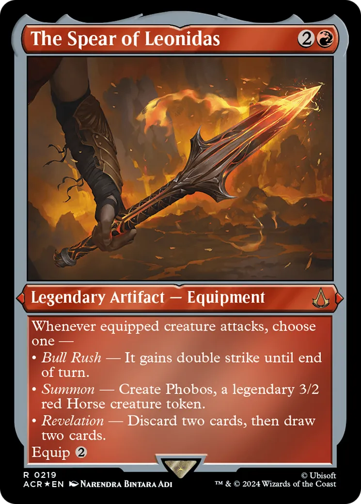 The Spear of Leonidas — Assassin's Creed — Magic: The Gathering