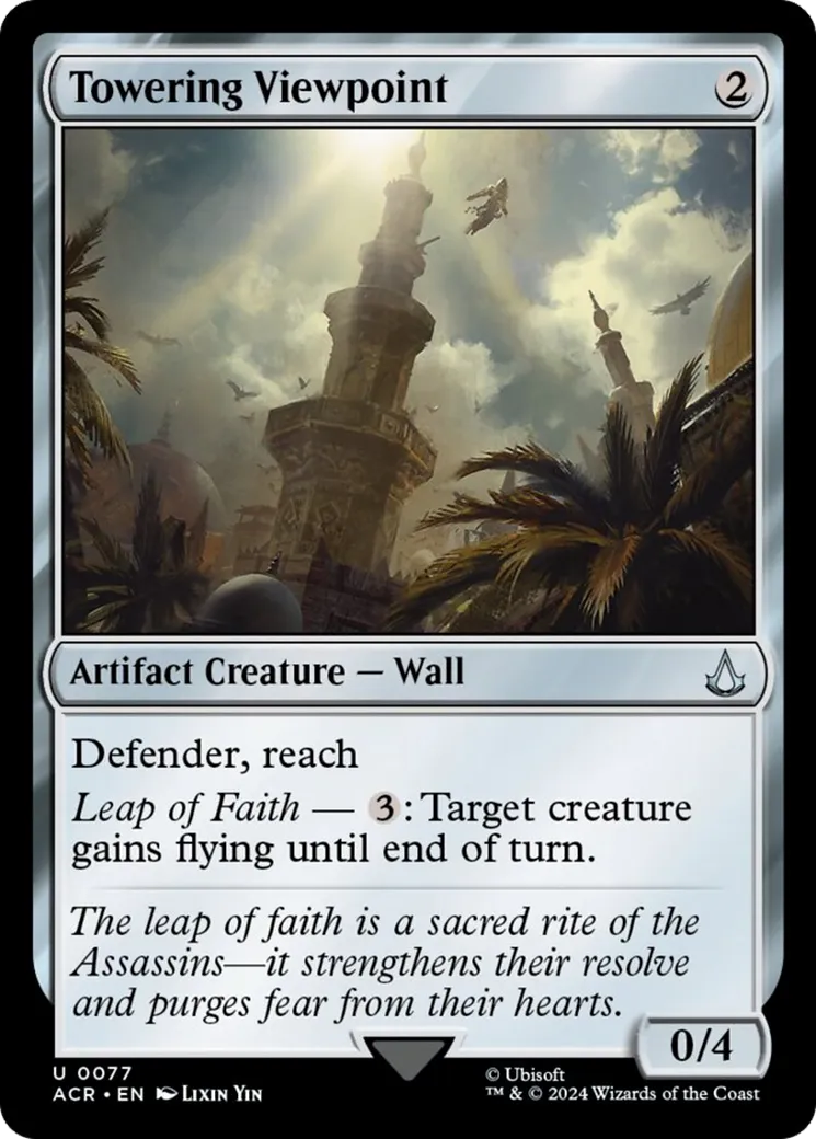 Towering Viewpoint — Assassin's Creed — Magic: The Gathering