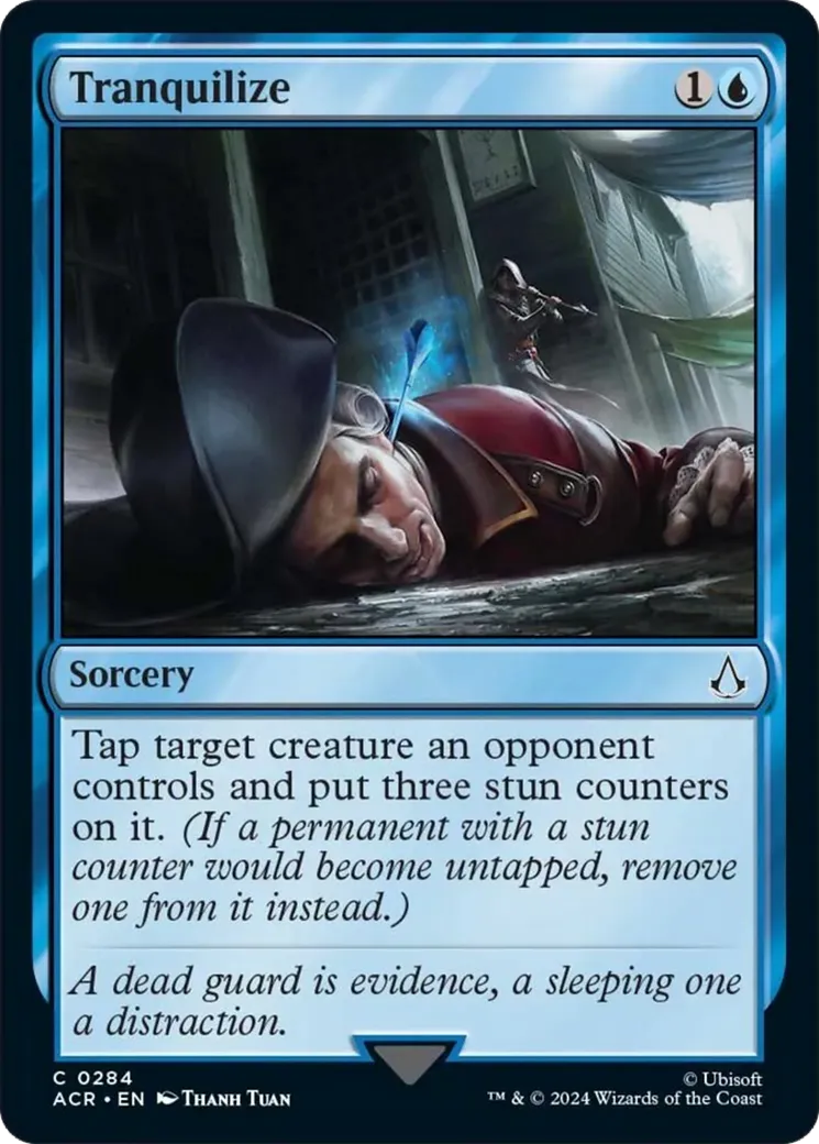 Tranquilize — Assassin's Creed — Magic: The Gathering