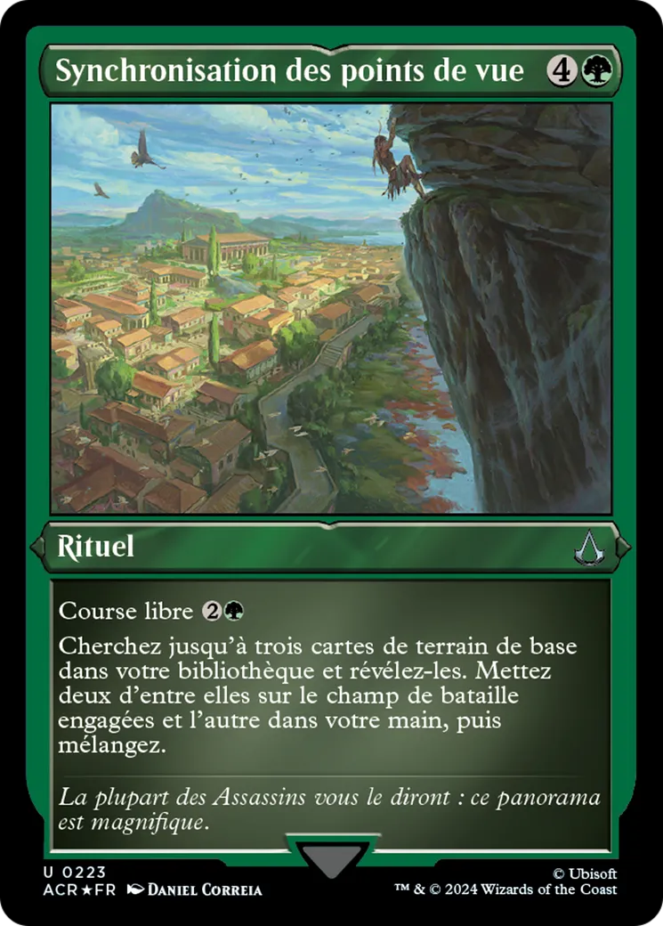 Synchronisation des points de vue — Assassin's Creed — Magic: The Gathering