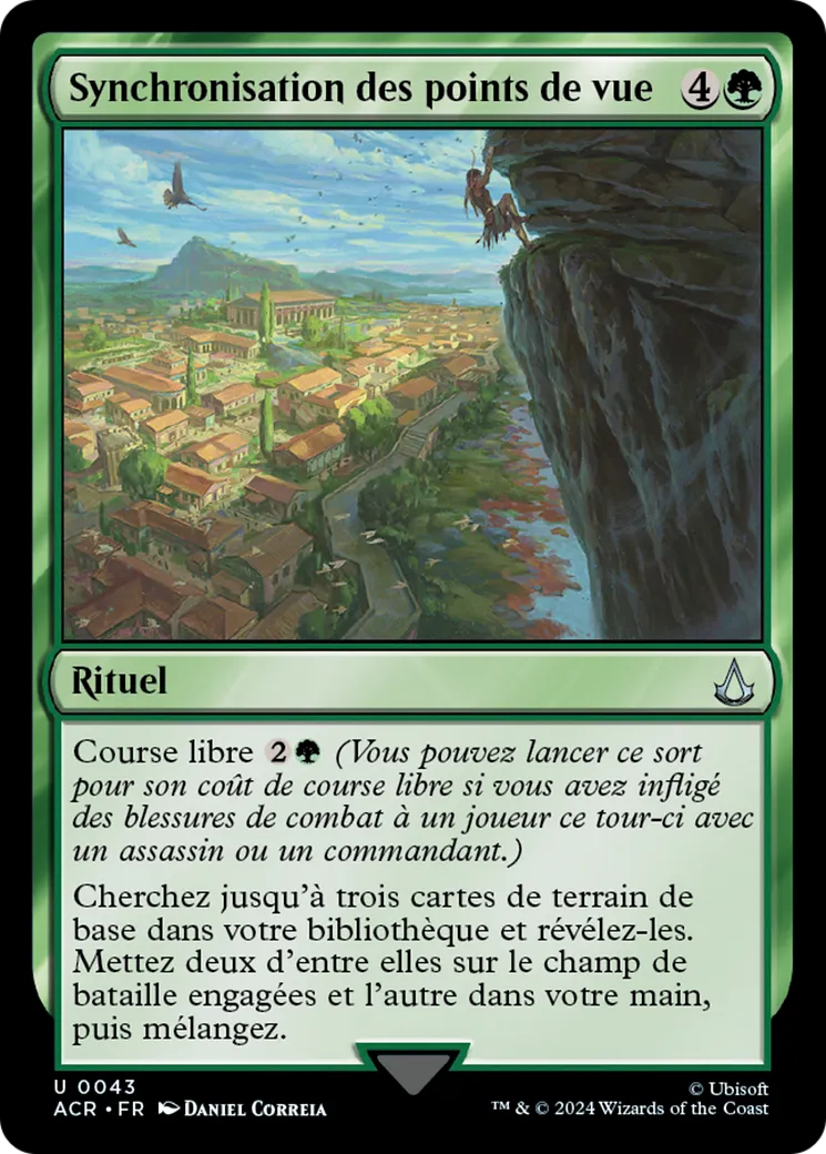 Synchronisation des points de vue — Assassin's Creed — Magic: The Gathering