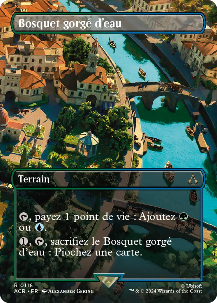 Bosquet gorgé d'eau — Assassin's Creed — Magic: The Gathering