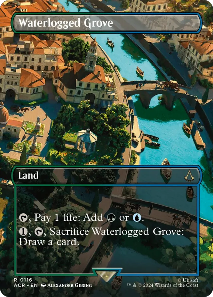 Bosquet gorgé d'eau — Assassin's Creed — Magic: The Gathering