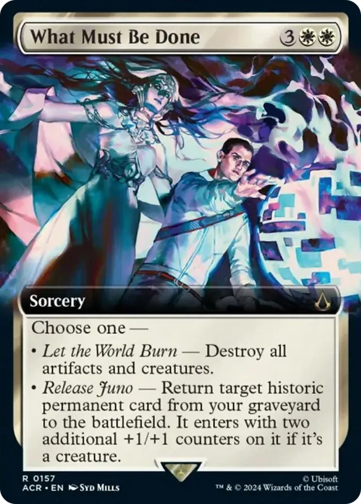 What Must Be Done — Assassin's Creed — Magic: The Gathering