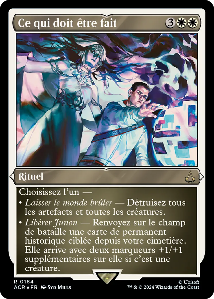 Ce qui doit être fait from Assassin's Creed - Magic: The Gathering
