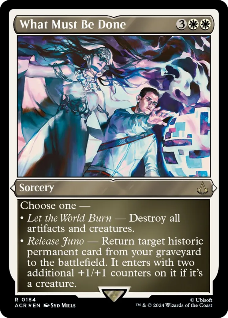 What Must Be Done — Assassin's Creed — Magic: The Gathering