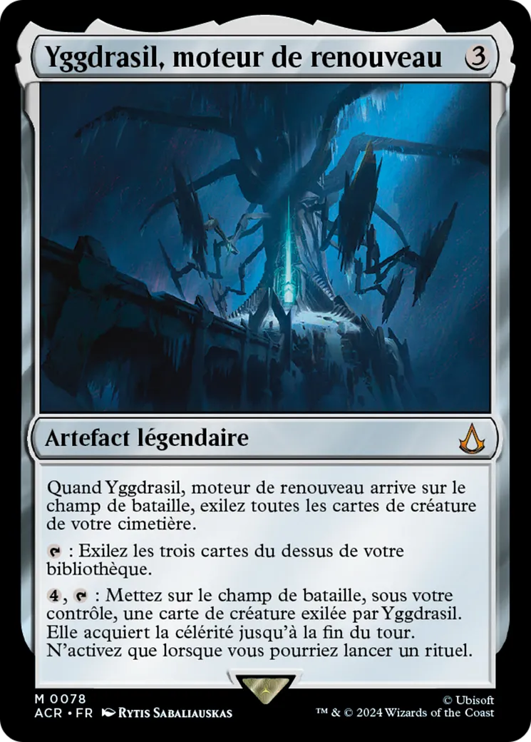 Yggdrasil, moteur de renouveau — Assassin's Creed — Magic: The Gathering