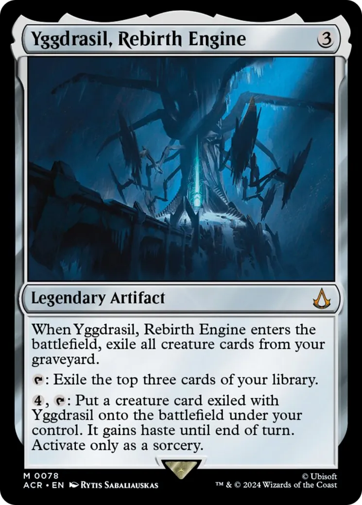 Yggdrasil, Rebirth Engine — Assassin's Creed — Magic: The Gathering