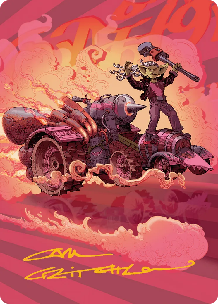 Burner Rocket — Aetherdrift Art Series — Magic: The Gathering