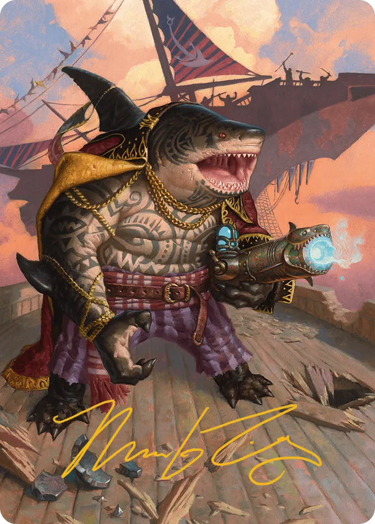 Captain Howler, Sea Scourge — Aetherdrift Art Series — Magic: The Gathering