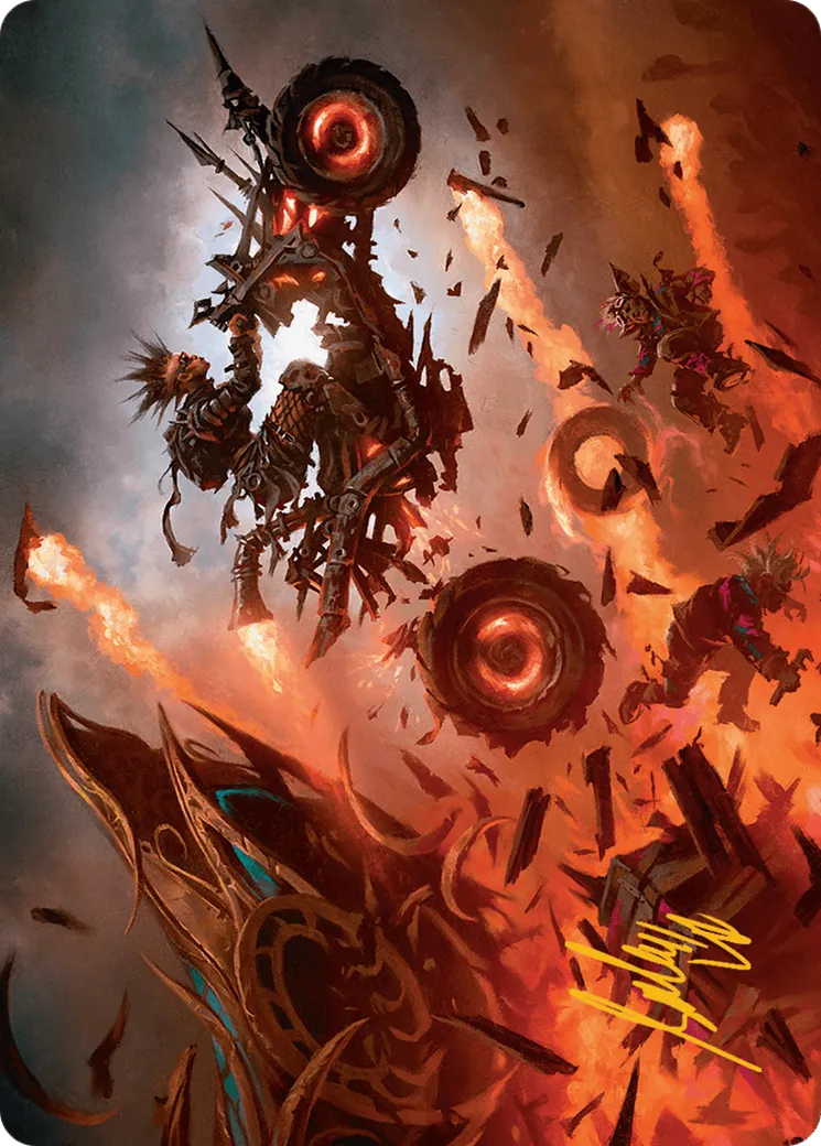Gastal Blockbuster — Aetherdrift Art Series — Magic: The Gathering