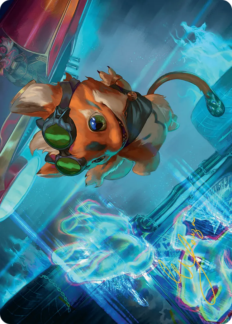 Loot, the Pathfinder — Aetherdrift Art Series — Magic: The Gathering
