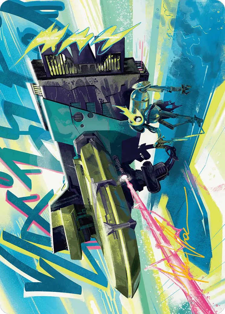 Salvation Engine — Aetherdrift Art Series — Magic: The Gathering