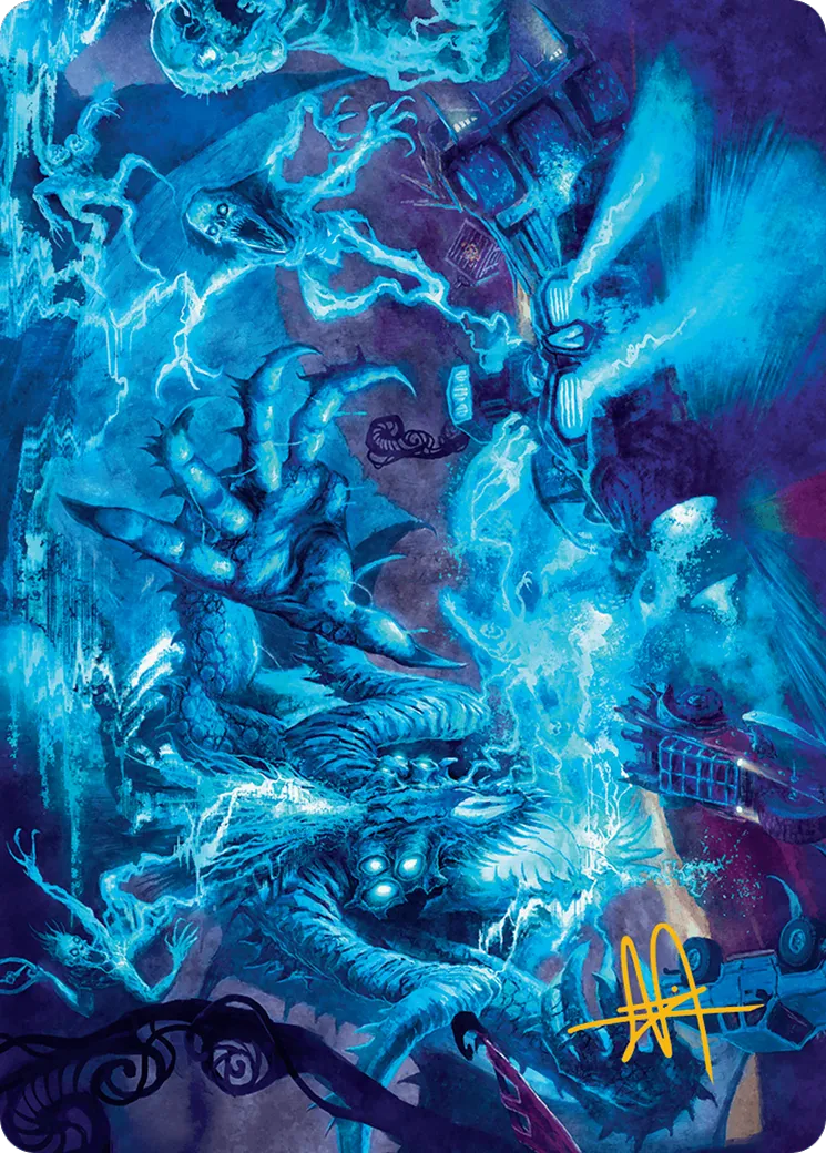 The Speed Demon — Aetherdrift Art Series — Magic: The Gathering