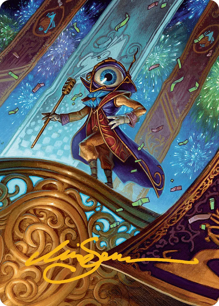 Vnwxt, Verbose Host — Aetherdrift Art Series — Magic: The Gathering