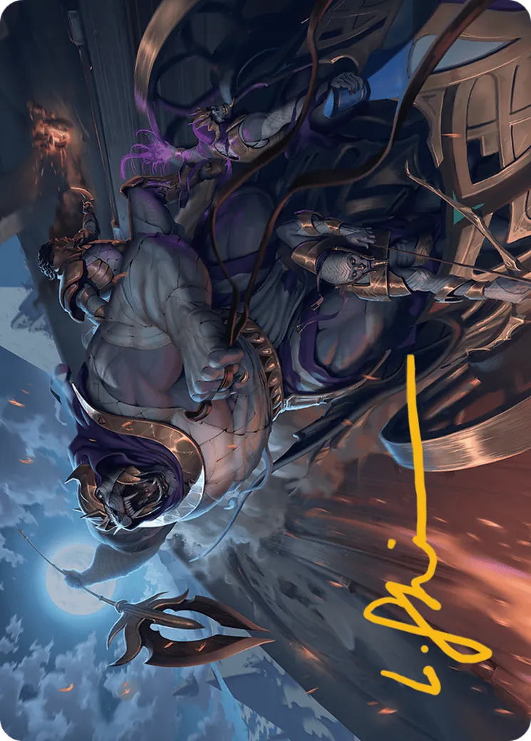 Zahur, Glory's Past — Aetherdrift Art Series — Magic: The Gathering