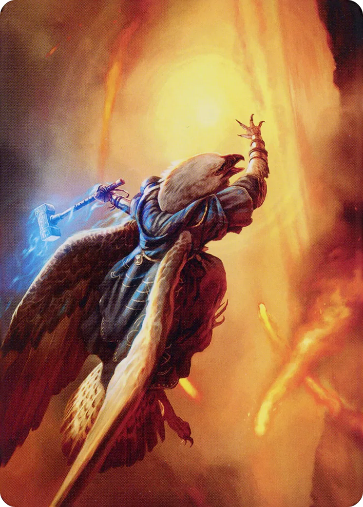 Battlewing Mystic — Dominaria United Art Series — Magic: The Gathering
