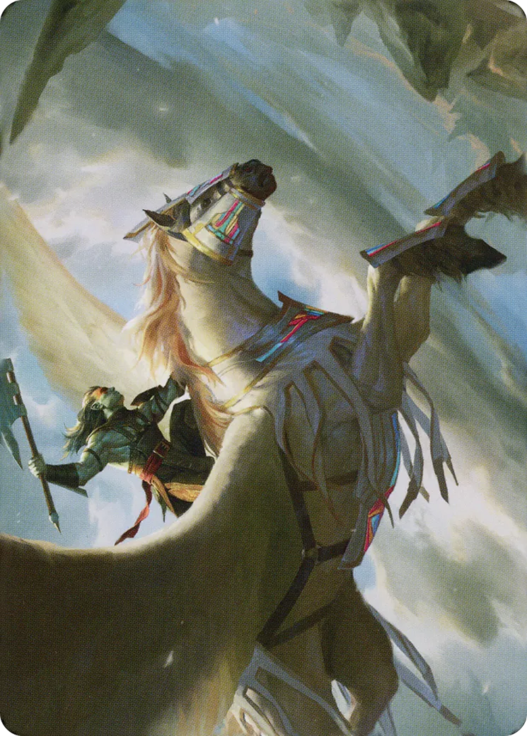 Cleaving Skyrider — Dominaria United Art Series — Magic: The Gathering