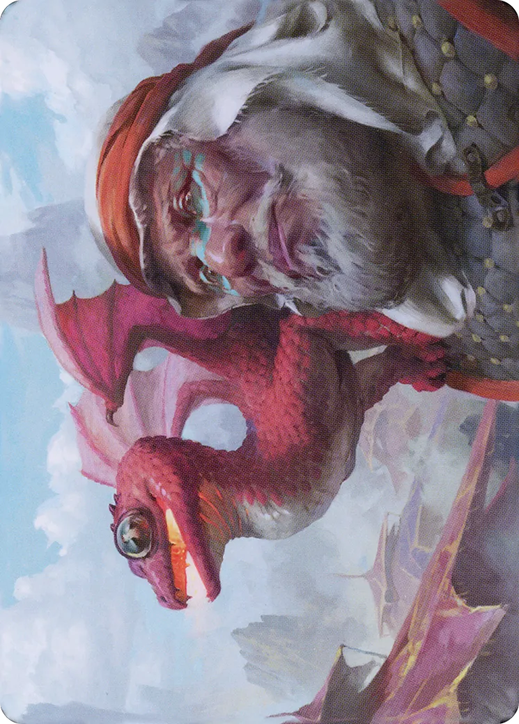 Dragon Whelp — Dominaria United Art Series — Magic: The Gathering