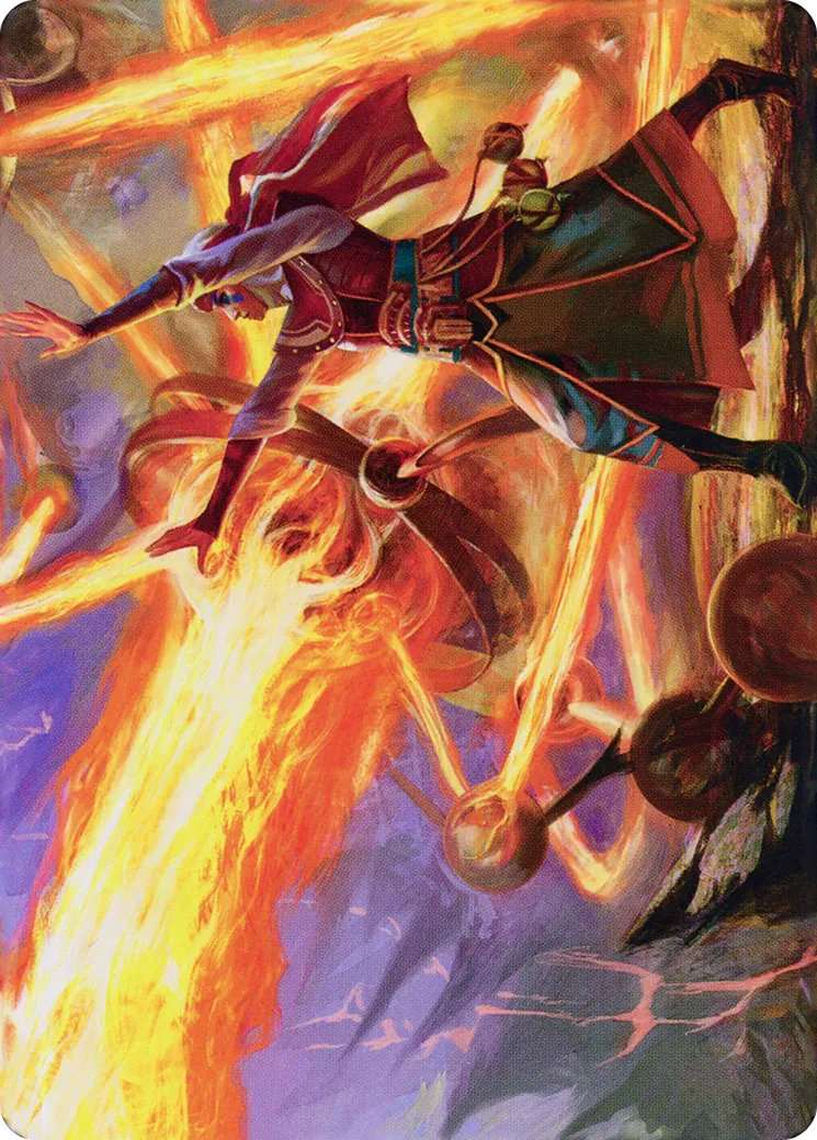 Ghitu Amplifier — Dominaria United Art Series — Magic: The Gathering