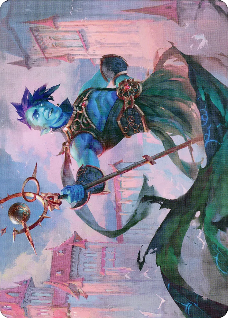 Haughty Djinn — Dominaria United Art Series — Magic: The Gathering