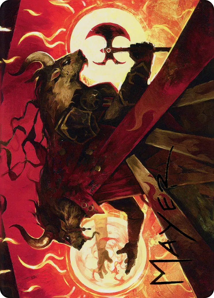 Hurloon Battle Hymn — Dominaria United Art Series — Magic: The Gathering