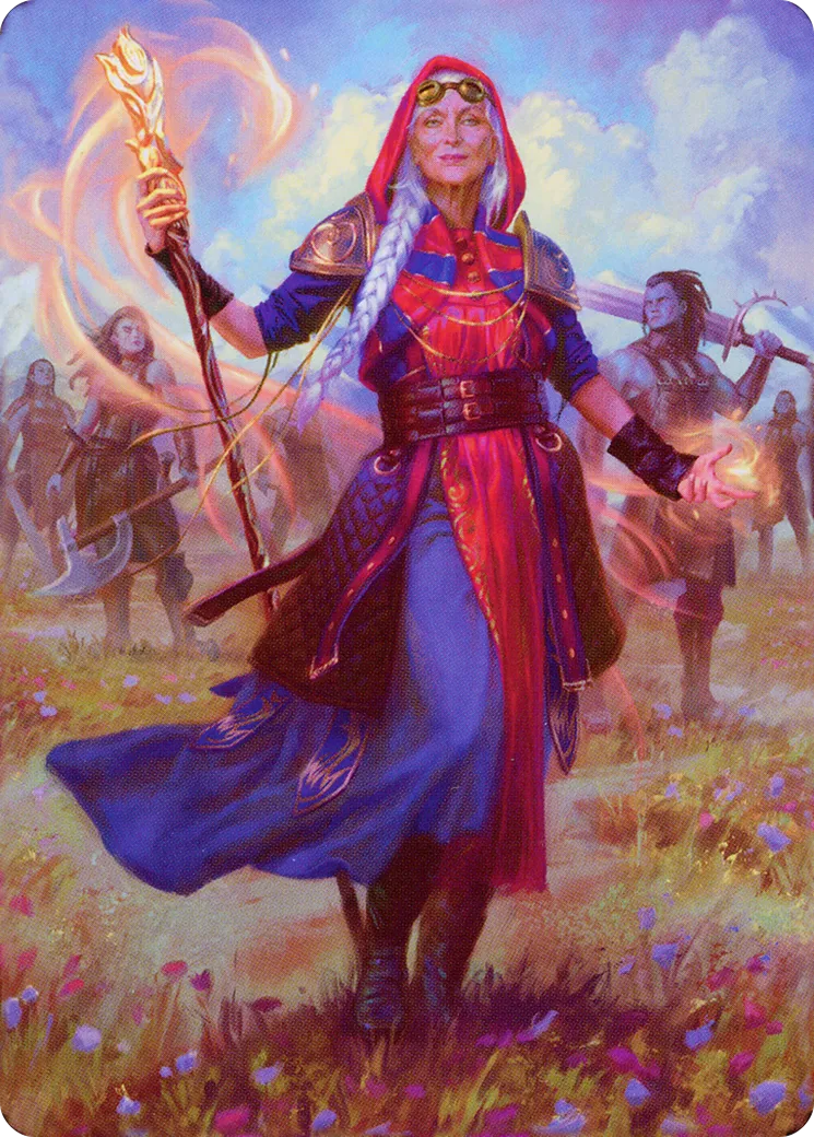 Jaya, Fiery Negotiator — Dominaria United Art Series — Magic: The Gathering