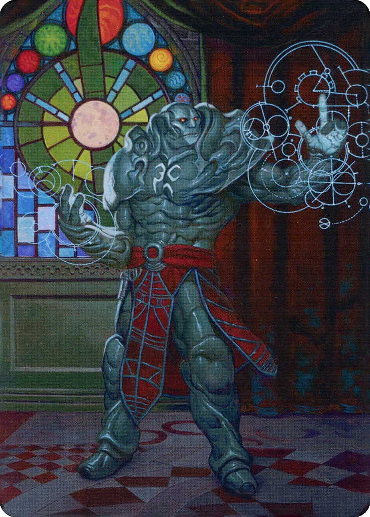 Karn, Living Legacy — Dominaria United Art Series — Magic: The Gathering