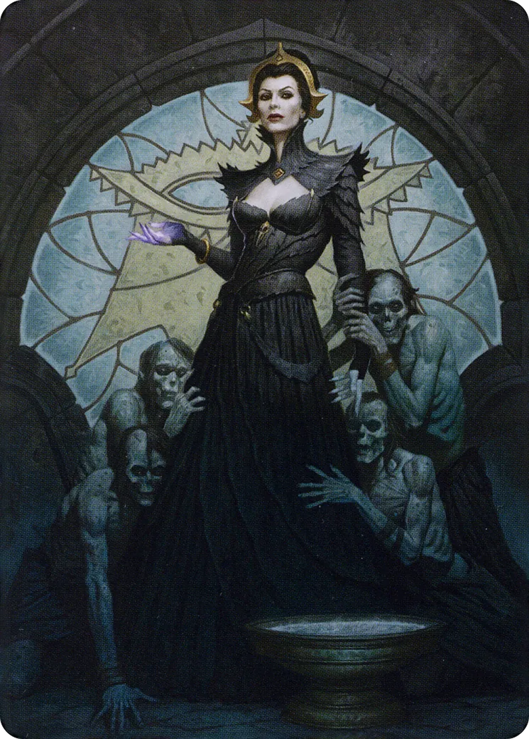 Liliana of the Veil — Dominaria United Art Series — Magic: The Gathering
