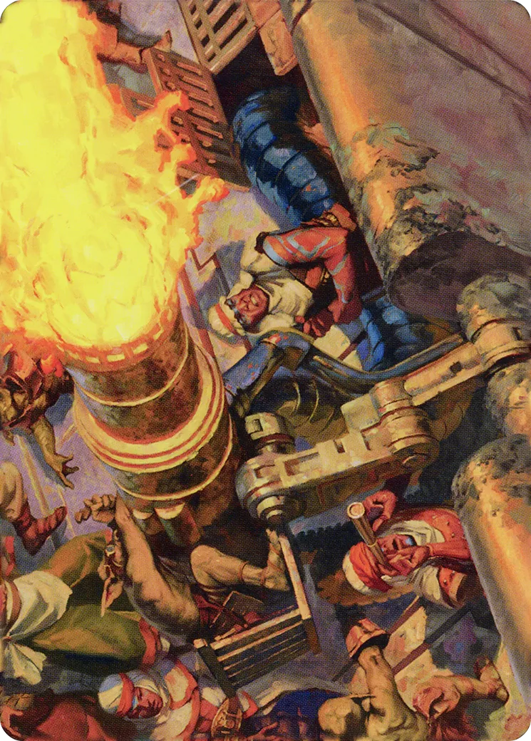 Mana Cannons — Dominaria United Art Series — Magic: The Gathering