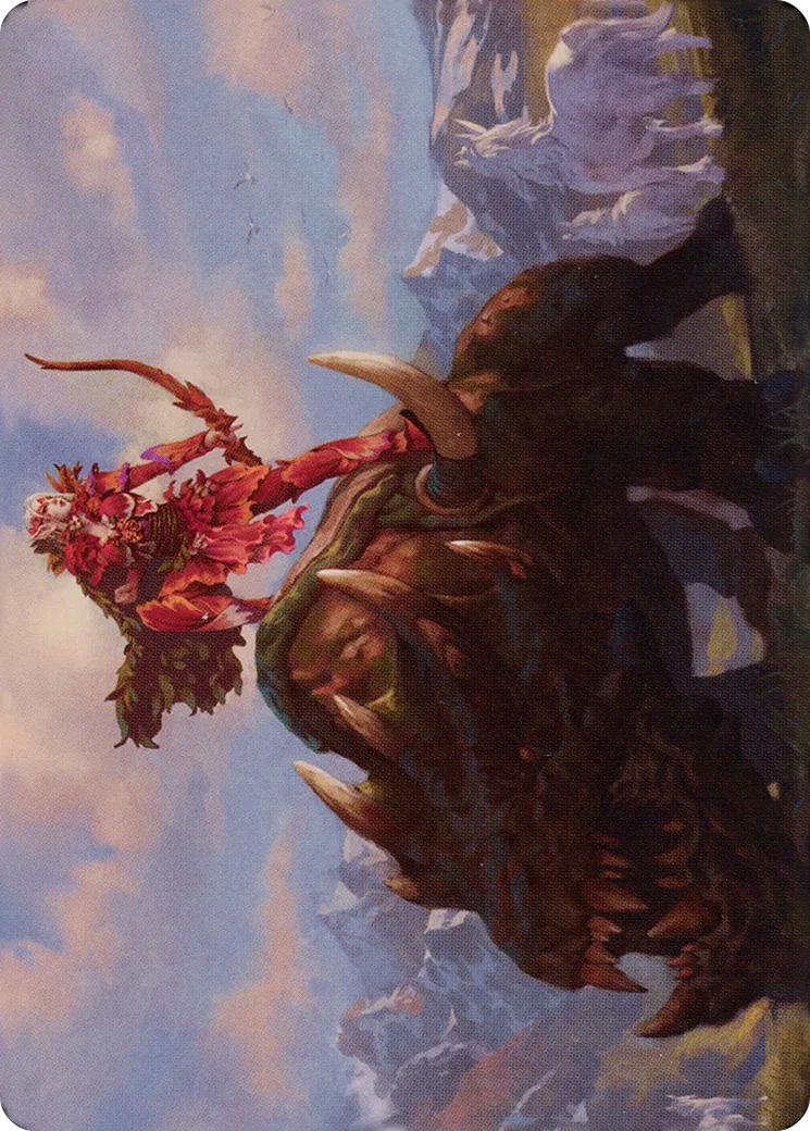 Meria's Outrider — Dominaria United Art Series — Magic: The Gathering