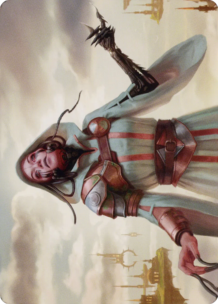 Phyrexian Missionary — Dominaria United Art Series — Magic: The Gathering