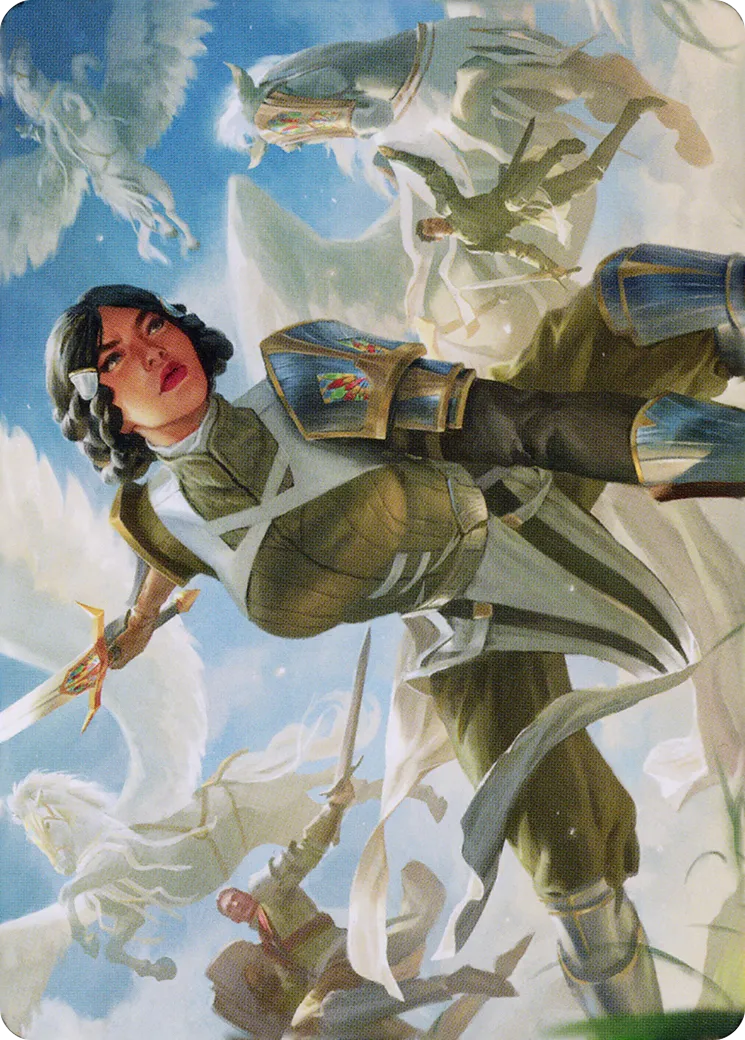 Resolute Reinforcements — Dominaria United Art Series — Magic: The Gathering