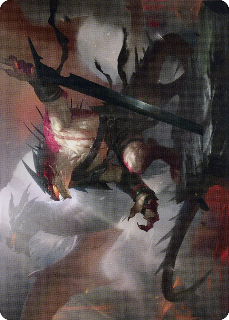 Rivaz of the Claw — Dominaria United Art Series — Magic: The Gathering