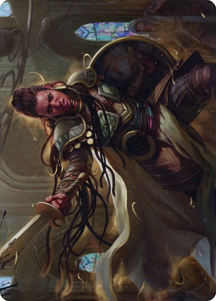 Shanna, Purifying Blade — Dominaria United Art Series — Magic: The Gathering