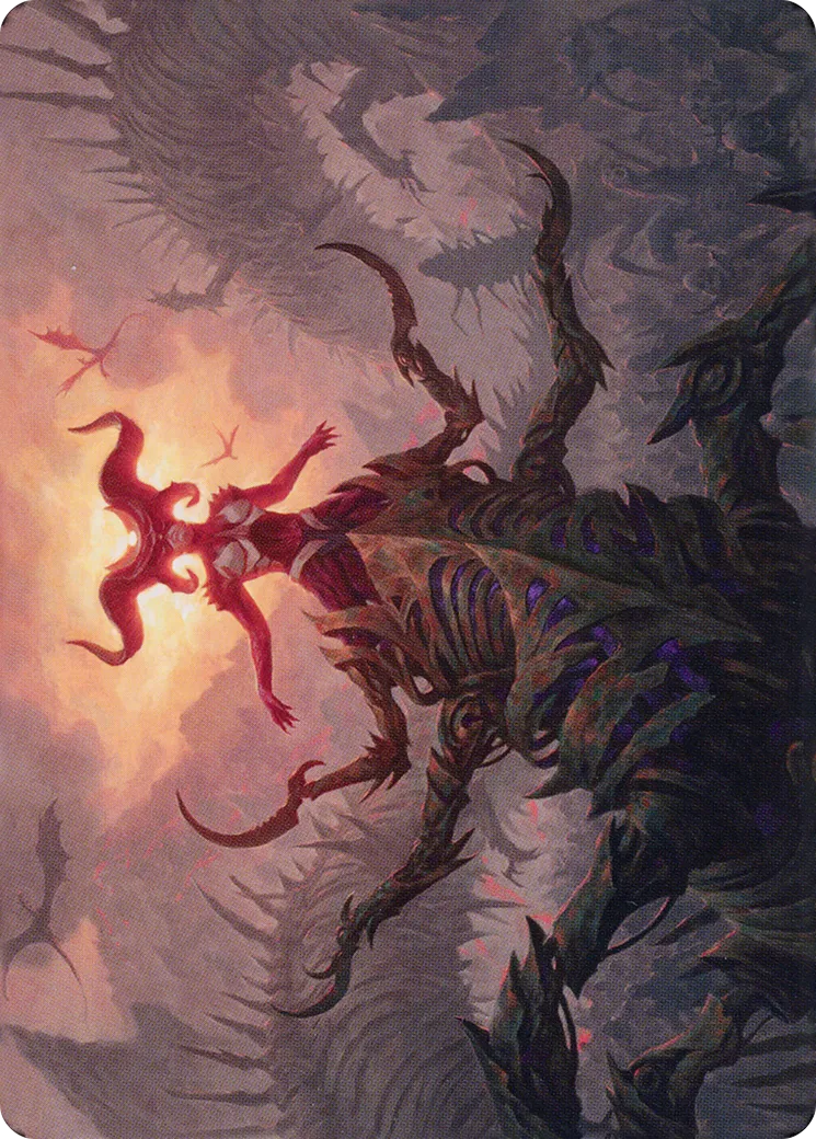 Sheoldred, the Apocalypse — Dominaria United Art Series — Magic: The Gathering