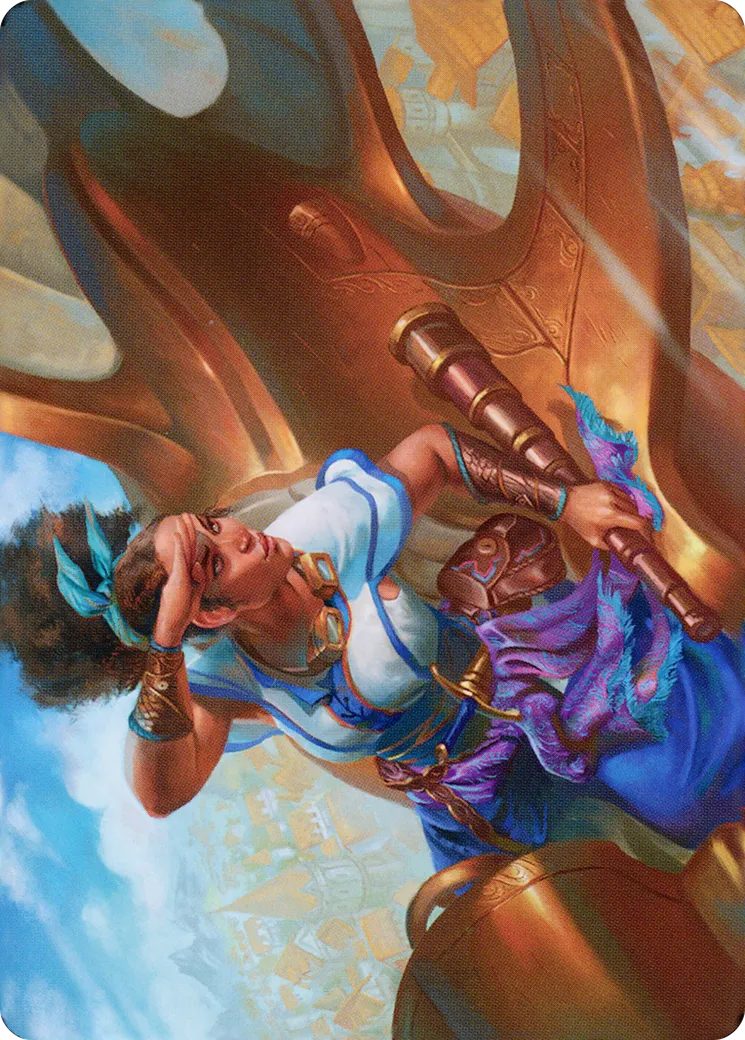 Talas Lookout — Dominaria United Art Series — Magic: The Gathering