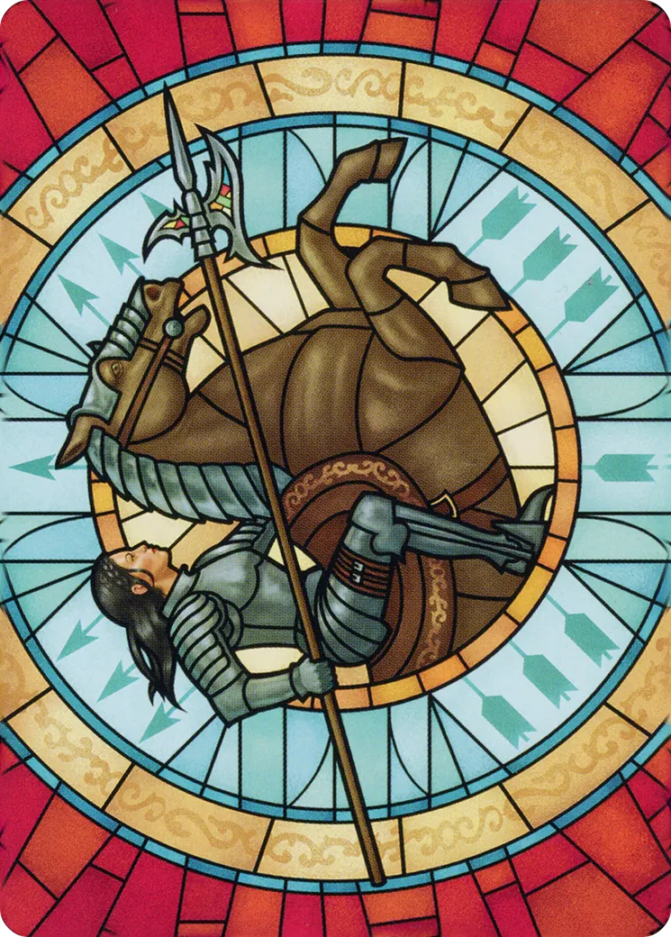 Tori D'Avenant, Fury Rider — Dominaria United Art Series — Magic: The Gathering