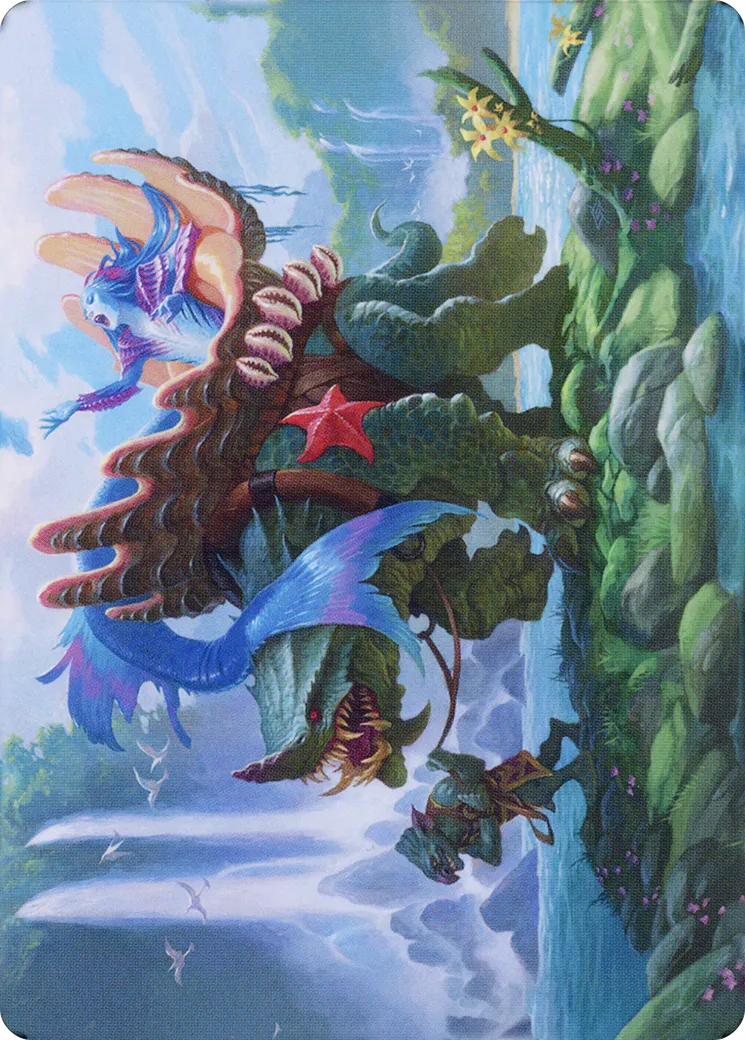 Vodalian Mindsinger — Dominaria United Art Series — Magic: The Gathering