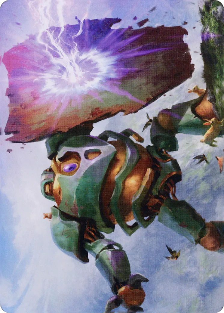 Walking Bulwark — Dominaria United Art Series — Magic: The Gathering